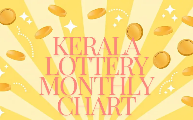 Kerala Lottery Result Monthly Chart 2024